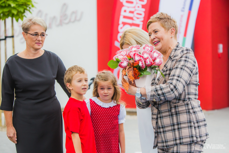 Photo from the Jarzębinka Kindergarten opening ceremony