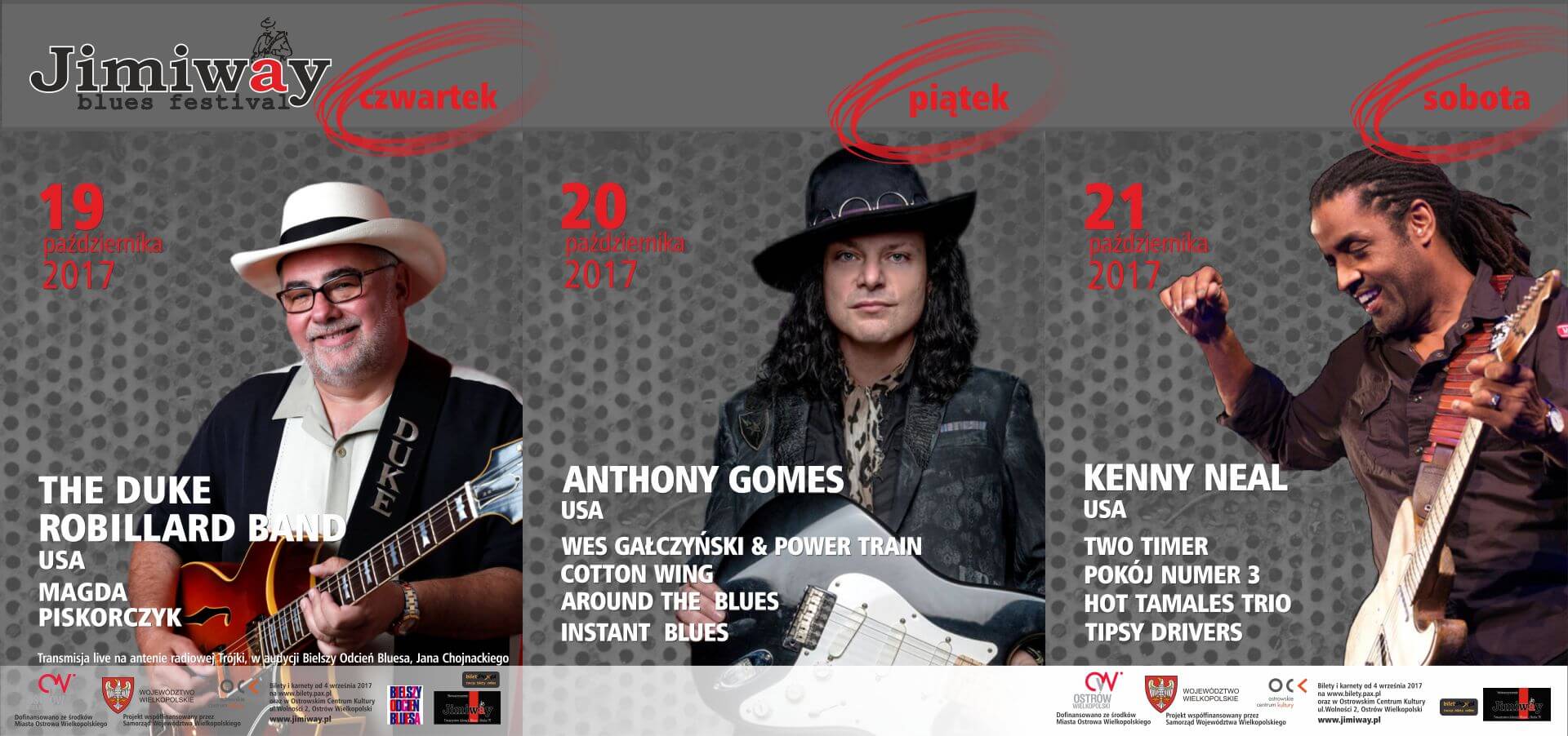 Ulotka JIMIWAY BLUES FESTIVAL 2017 Ulotka JIMIWAY BLUES FESTIVAL 2017