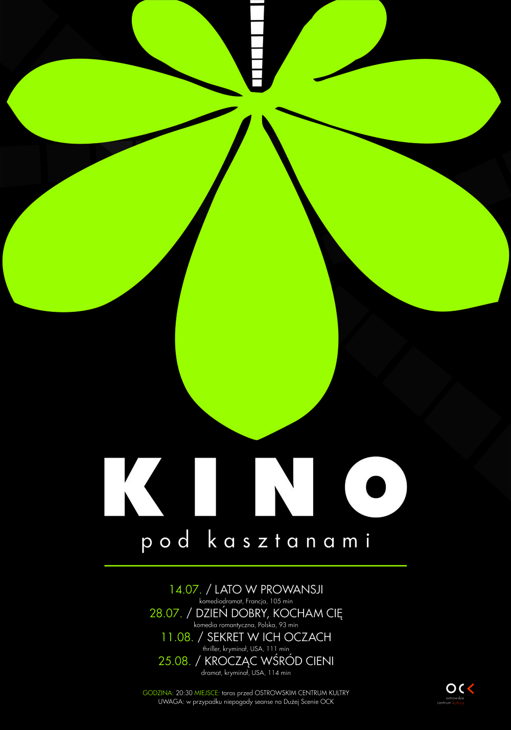 Afisz KINO POD KASZTANAMI Afisz KINO POD KASZTANAMI