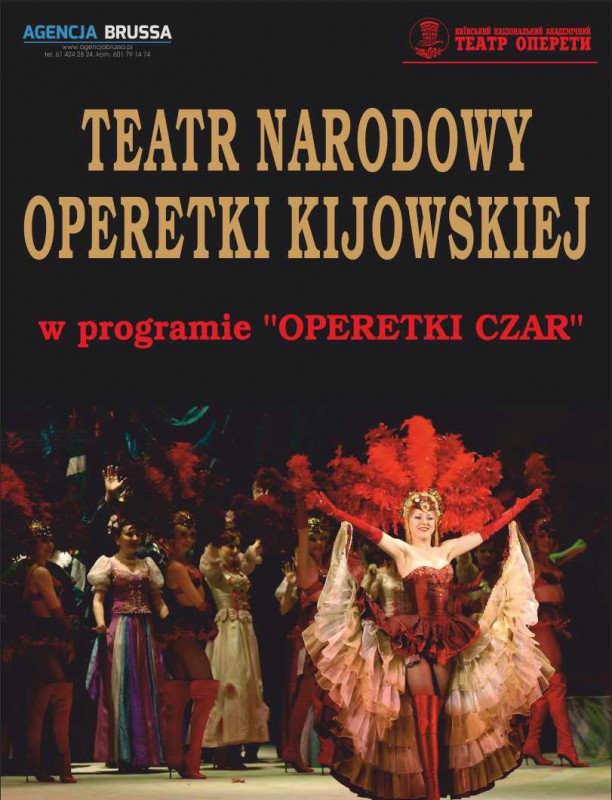 Plakat - Teatr Narodowy Operetki Kijowskiej