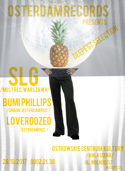 Plakat Osterdam Records presents SLG