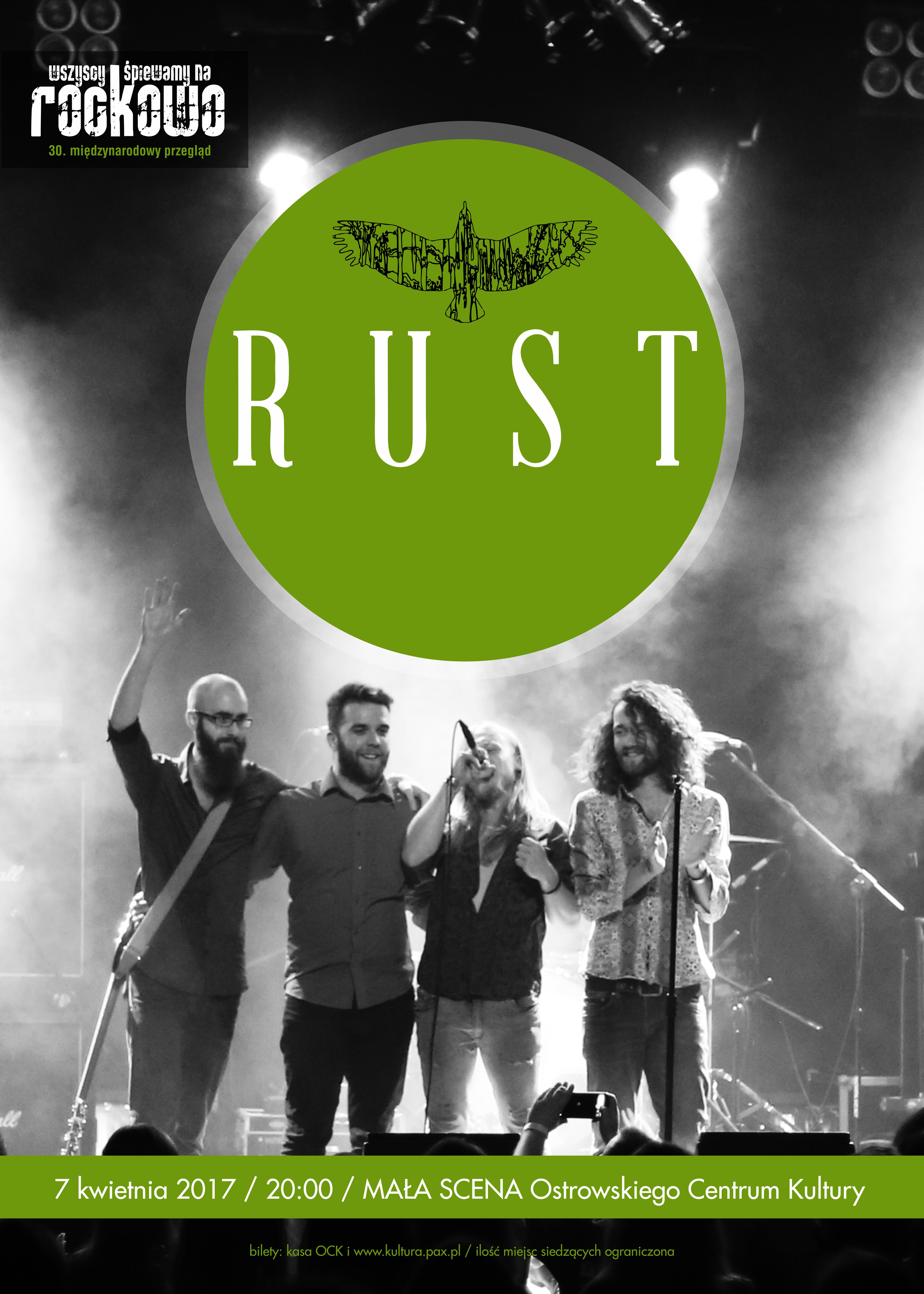 Plakat koncertu RusT