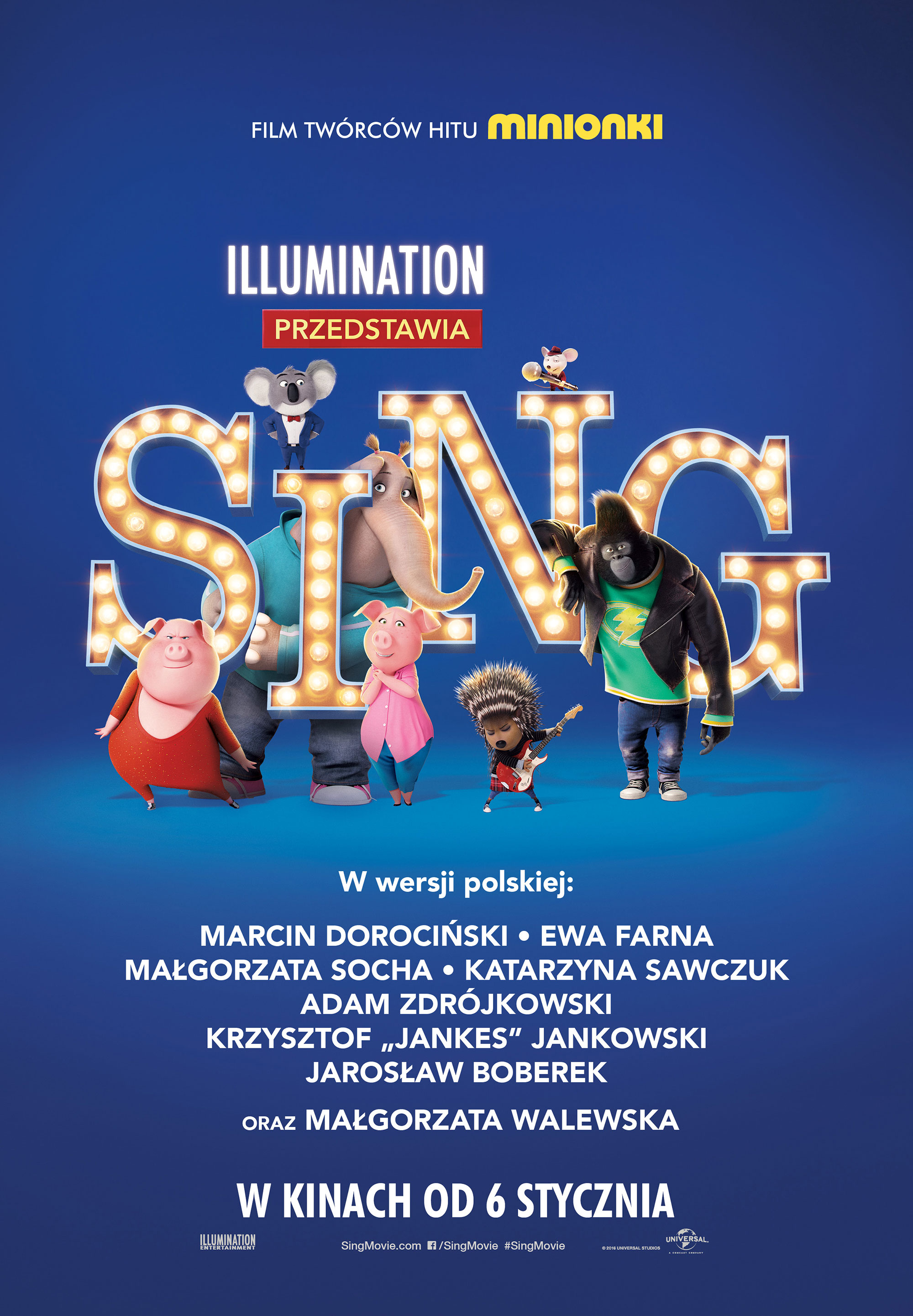 Sing - plakat