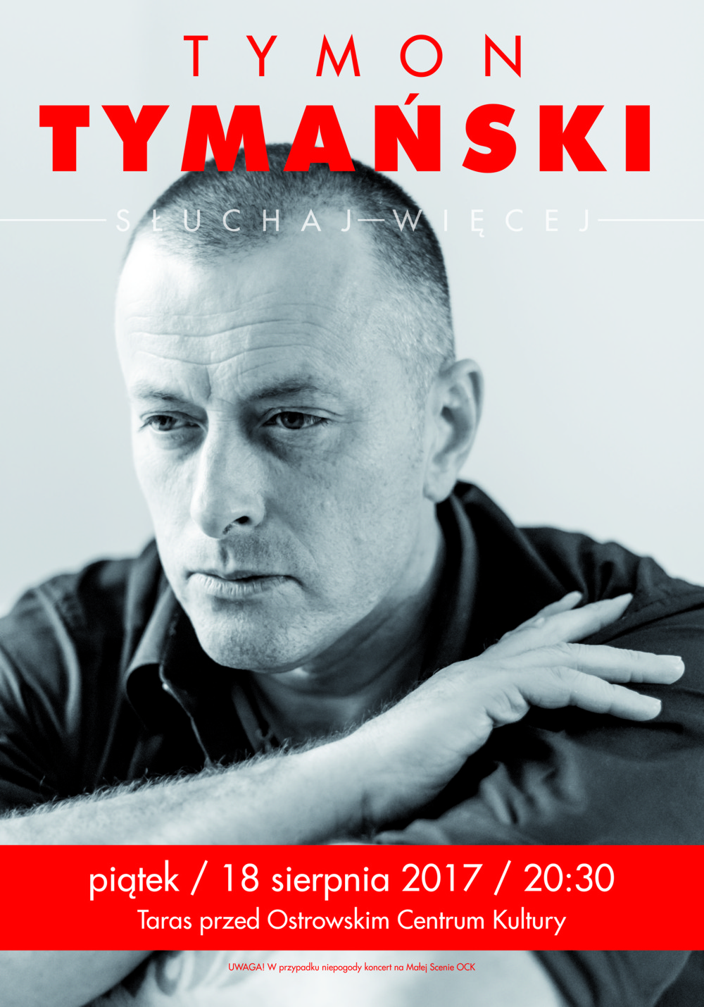 Afisz Tymon Tymański Afisz Tymon Tymański