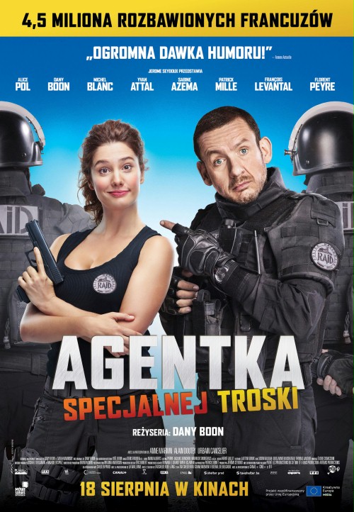 Plakat FILMOWY KLUB SENIORA - Agentka specjalnej troski