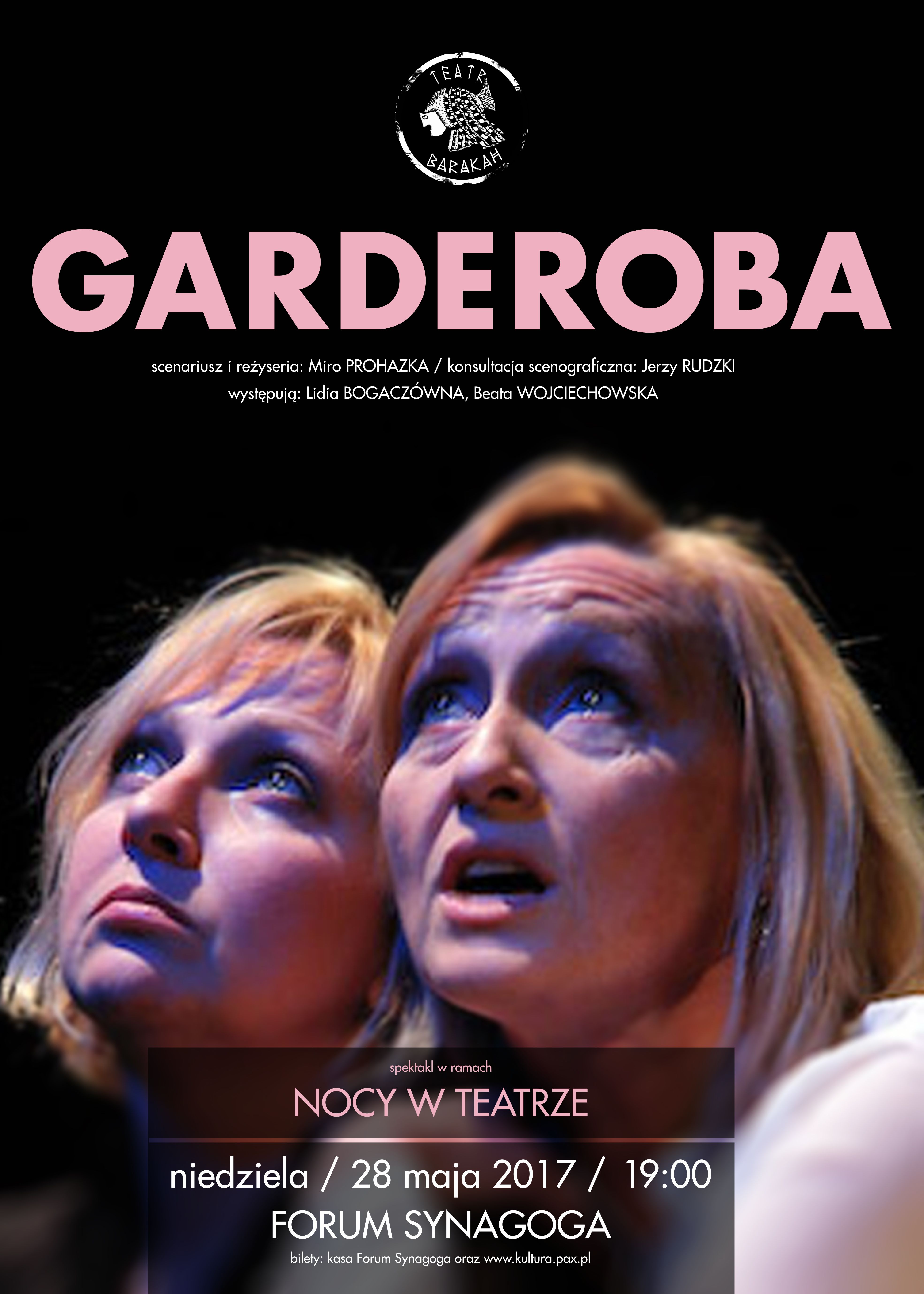 Afisz- Noc w Teatrze