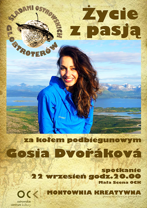 Plakat Gosia Dvořáková. Życie z pasją Plakat Gosia Dvořáková. Życie z pasją