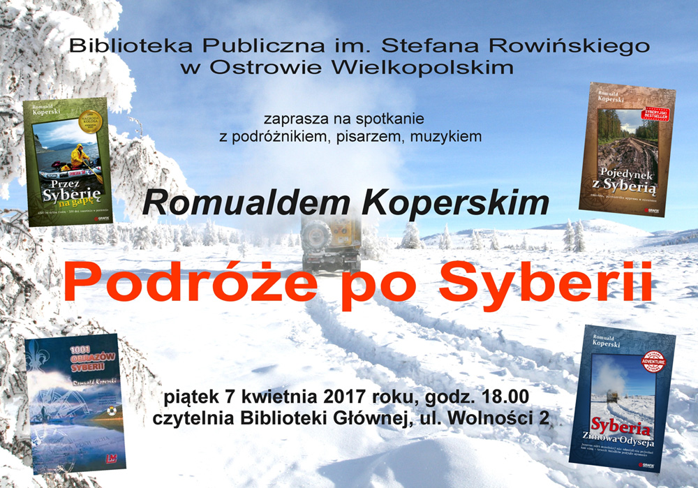 Plakat Spotkanie z Romualdem Koperskim