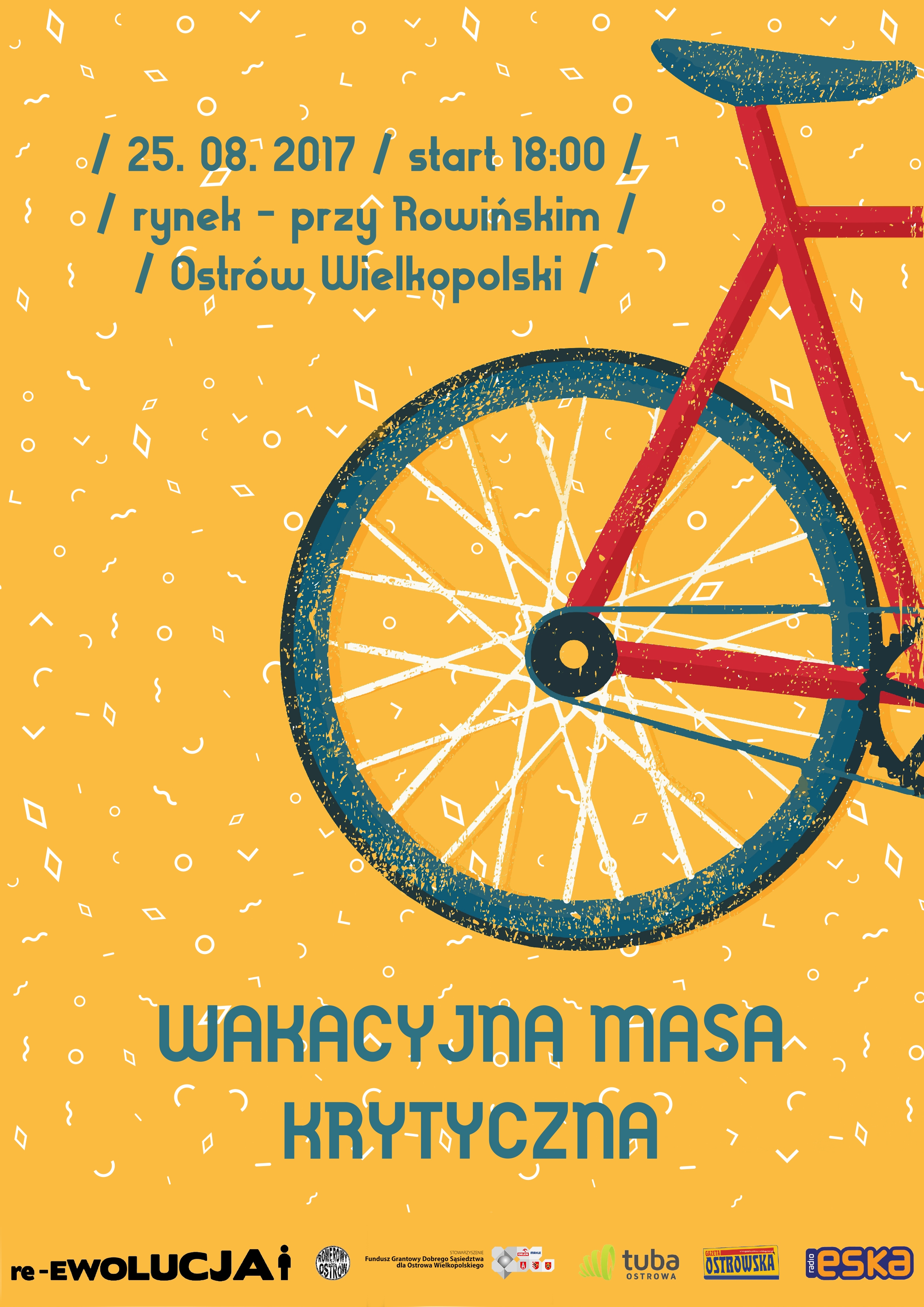 Plakat Wakacyjna Masa Krytyczna