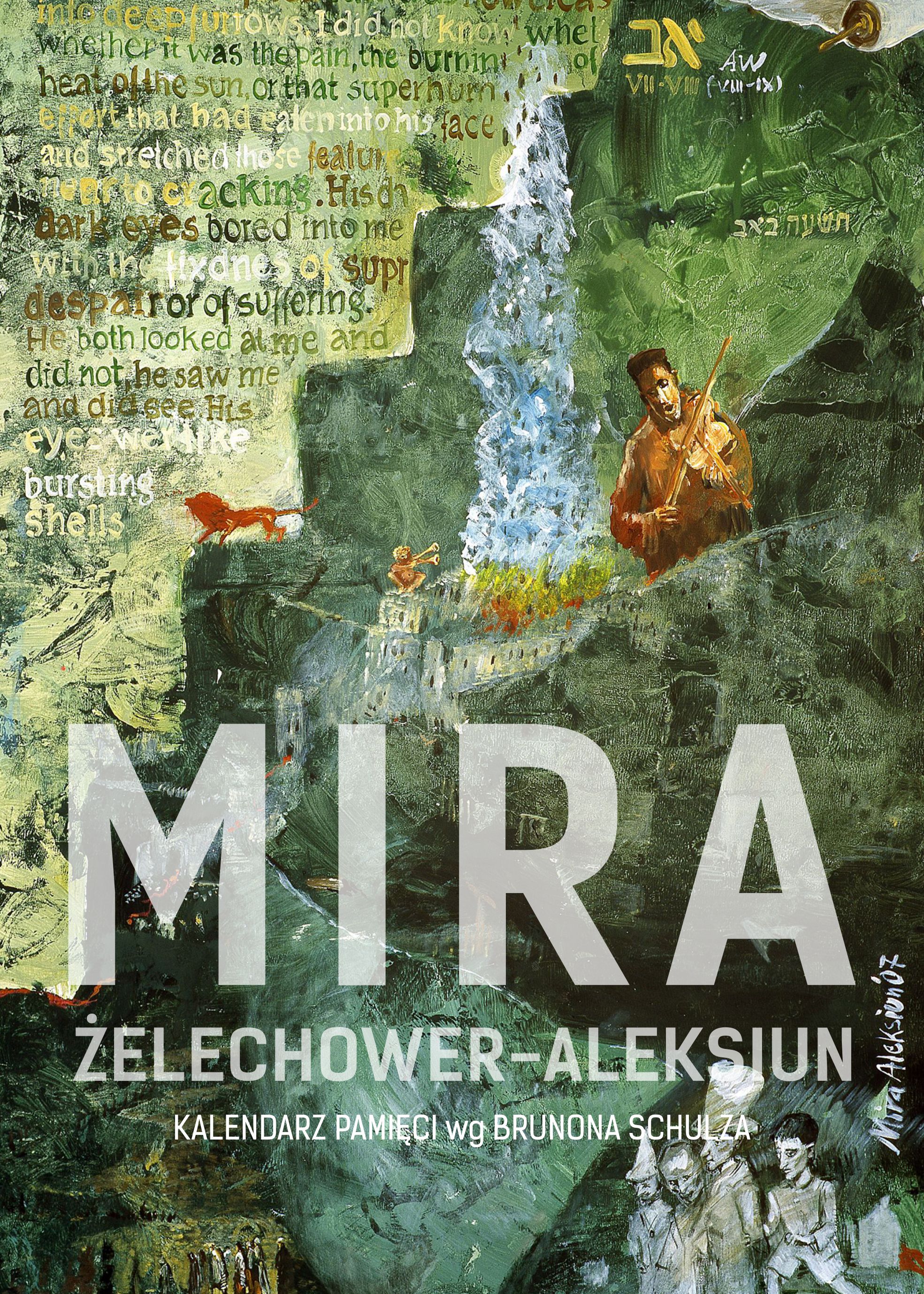 Plakat wystawy Miry Żelechower-Aleksiun