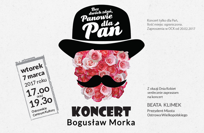 Koncert Bogusława Morki baner