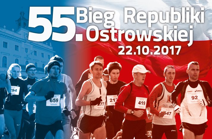 Baner - 55. Bieg Republiki Ostrowskiej