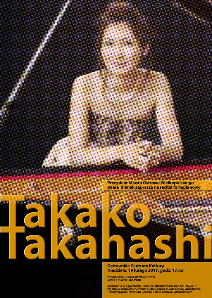 Koncert TAKAKO TAKAHASHI plakat