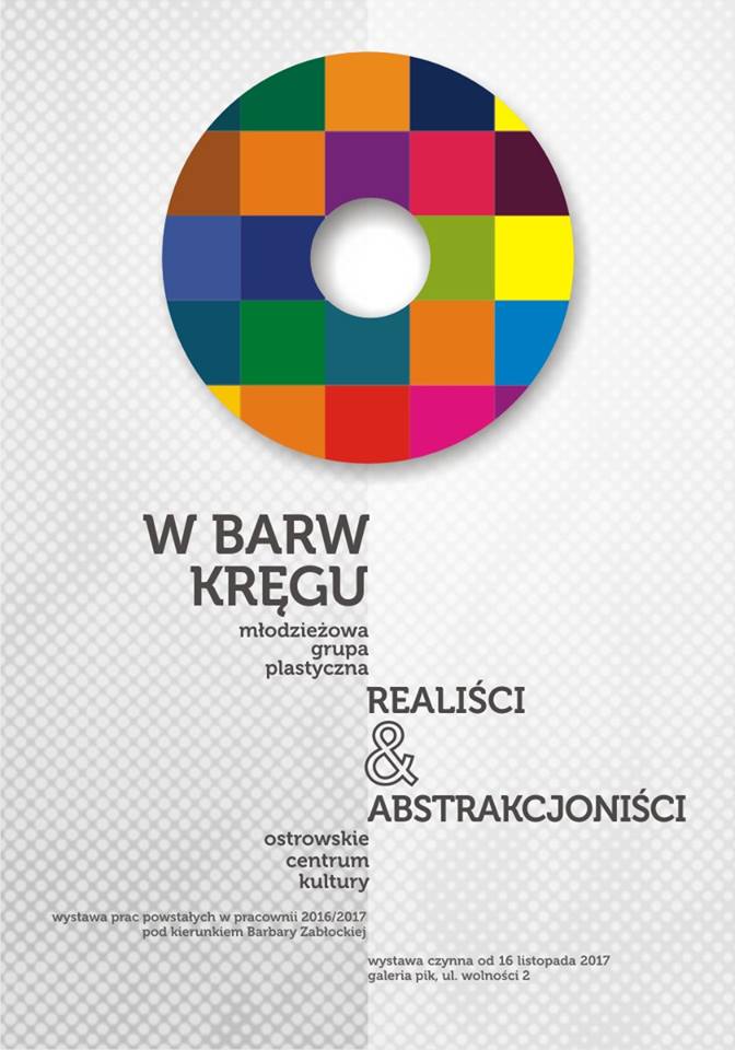 Plakat wystawy REALIŚCI I ABSTARKCJONIŚCI Plakat wystawy REALIŚCI I ABSTARKCJONIŚCI