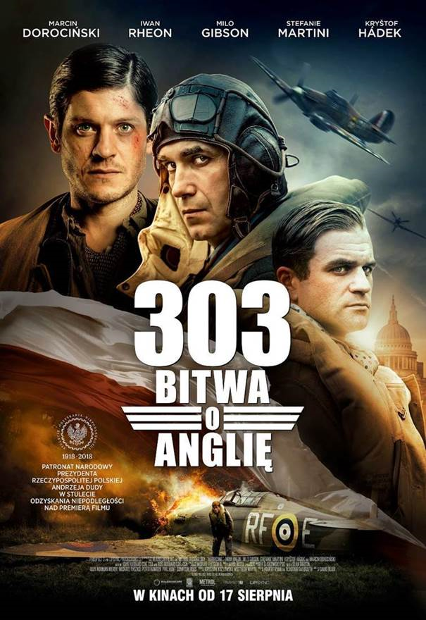 Plakat filmu 303. Bitwa o Anglię Plakat filmu 303. Bitwa o Anglię