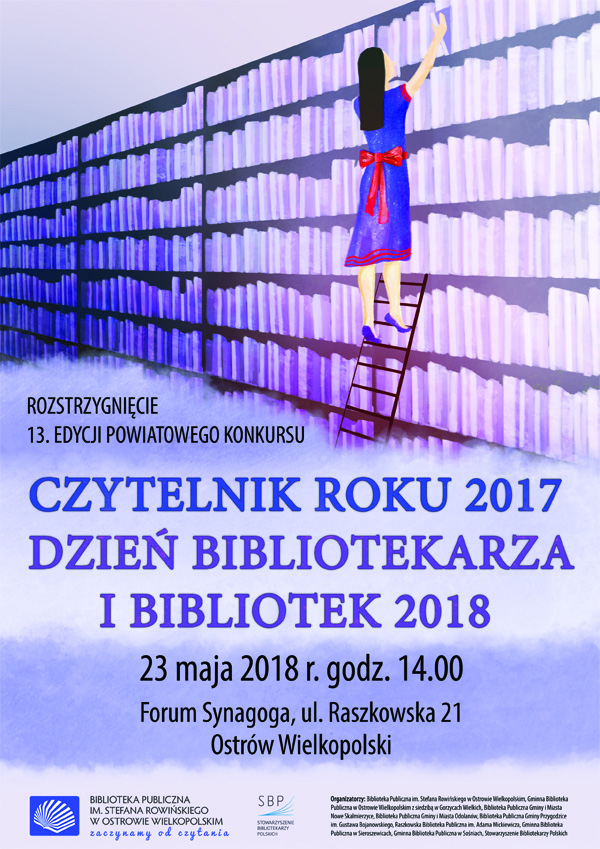 Plakat imprezy Dzień Bibliotekarza