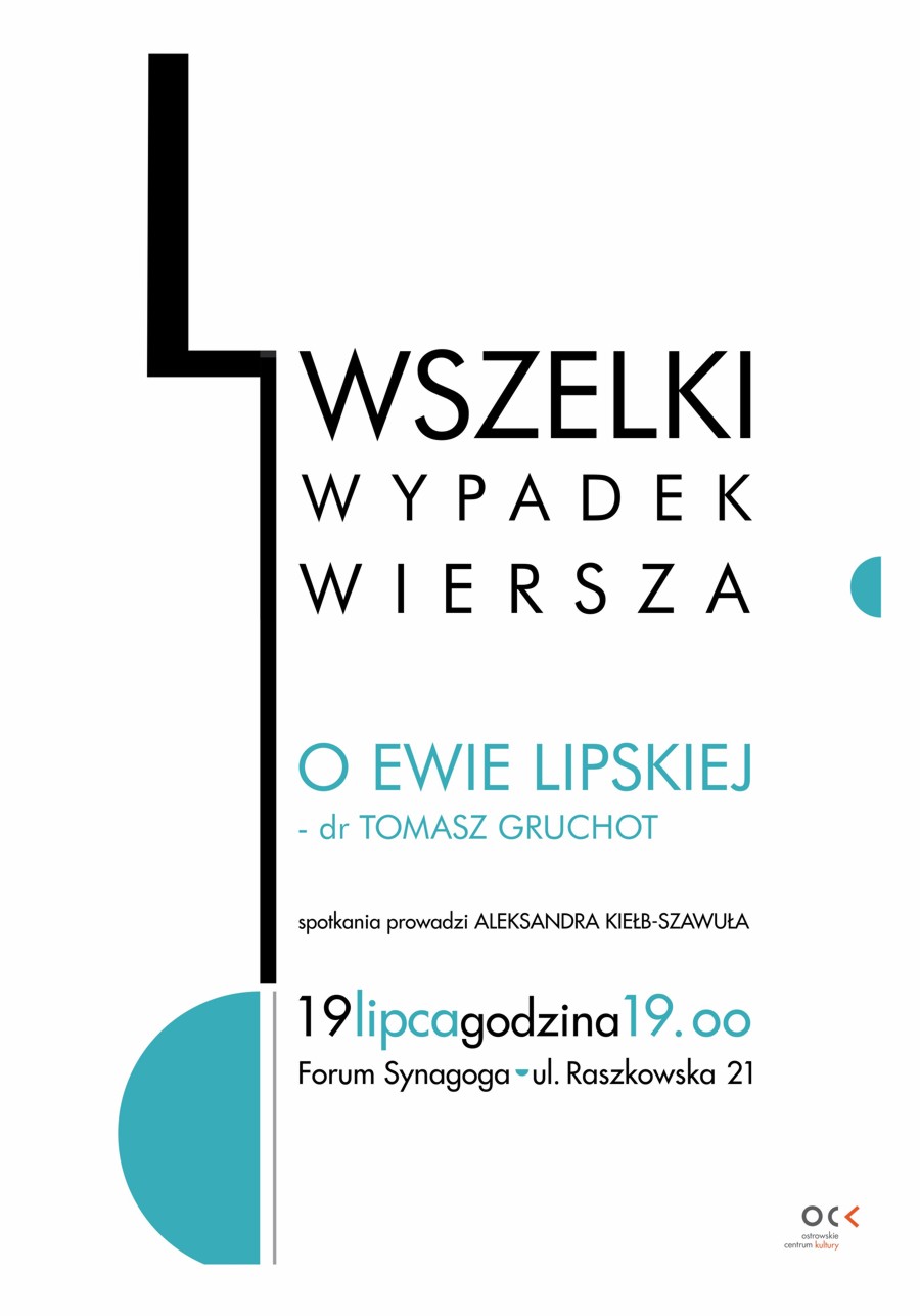Plakat - Wszelki wypadek wiersza