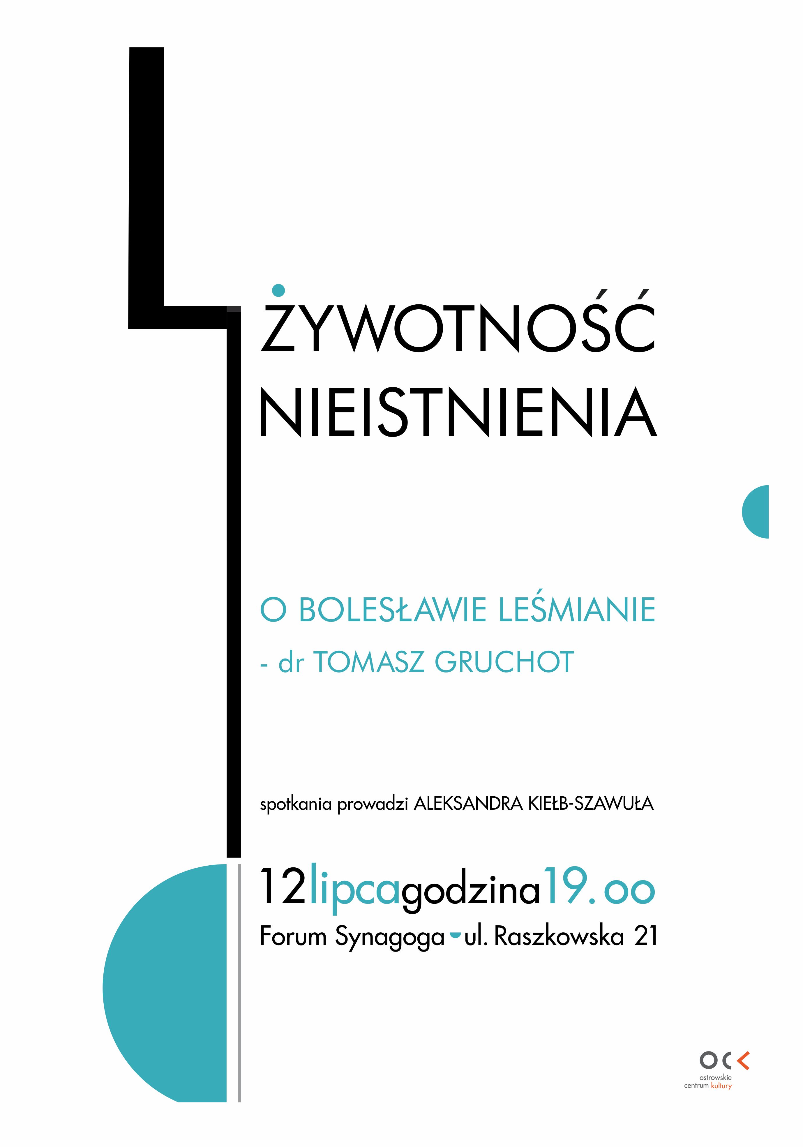 Plakat Żywotność nieistnienia Plakat Żywotność nieistnienia