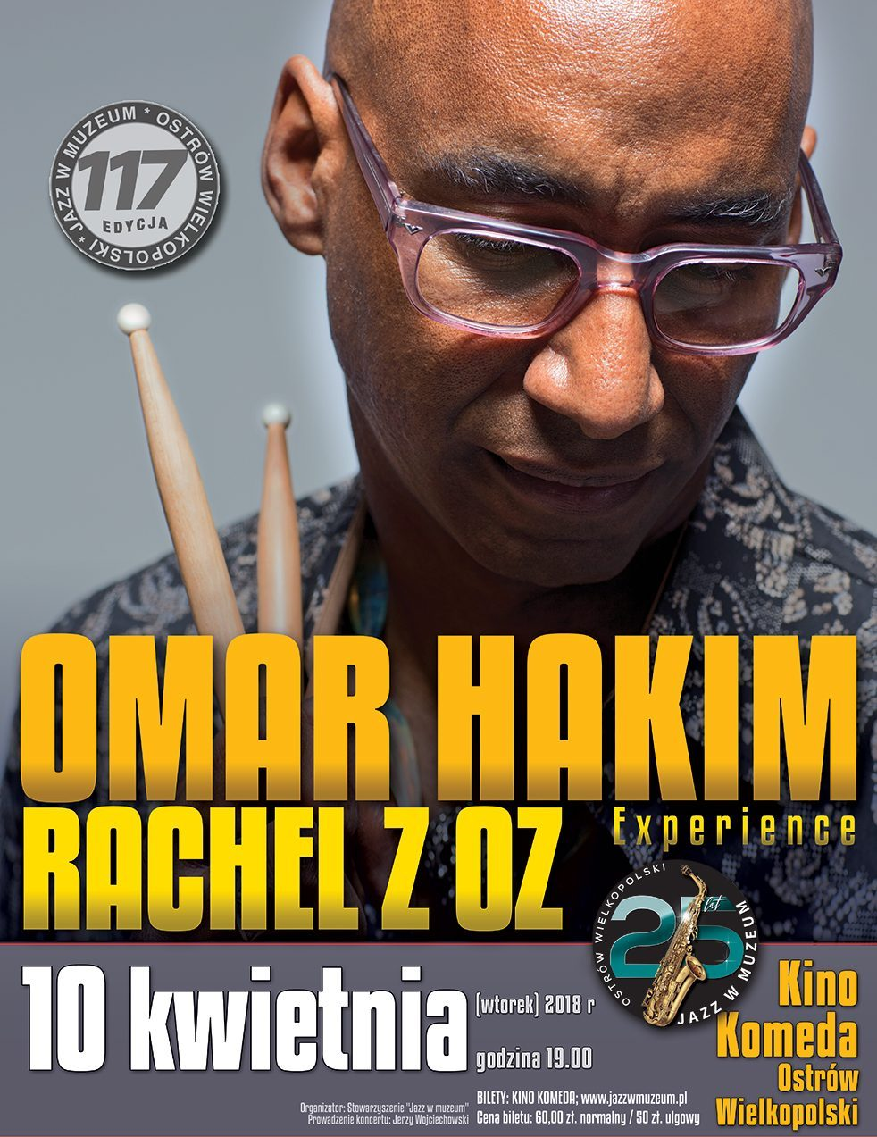 Plakat Omar Hakim – Rachel Z „OZ Experience”
