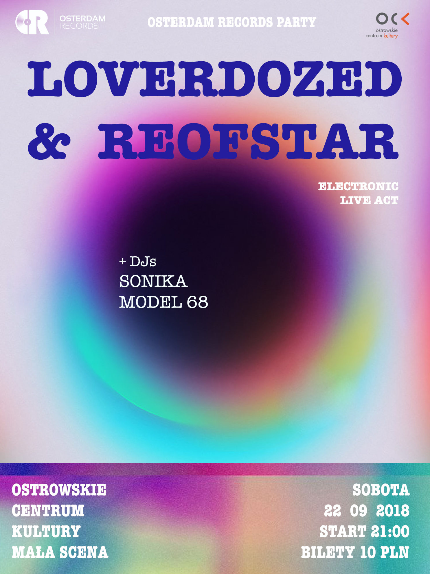 Afisz Osterdam Records Party