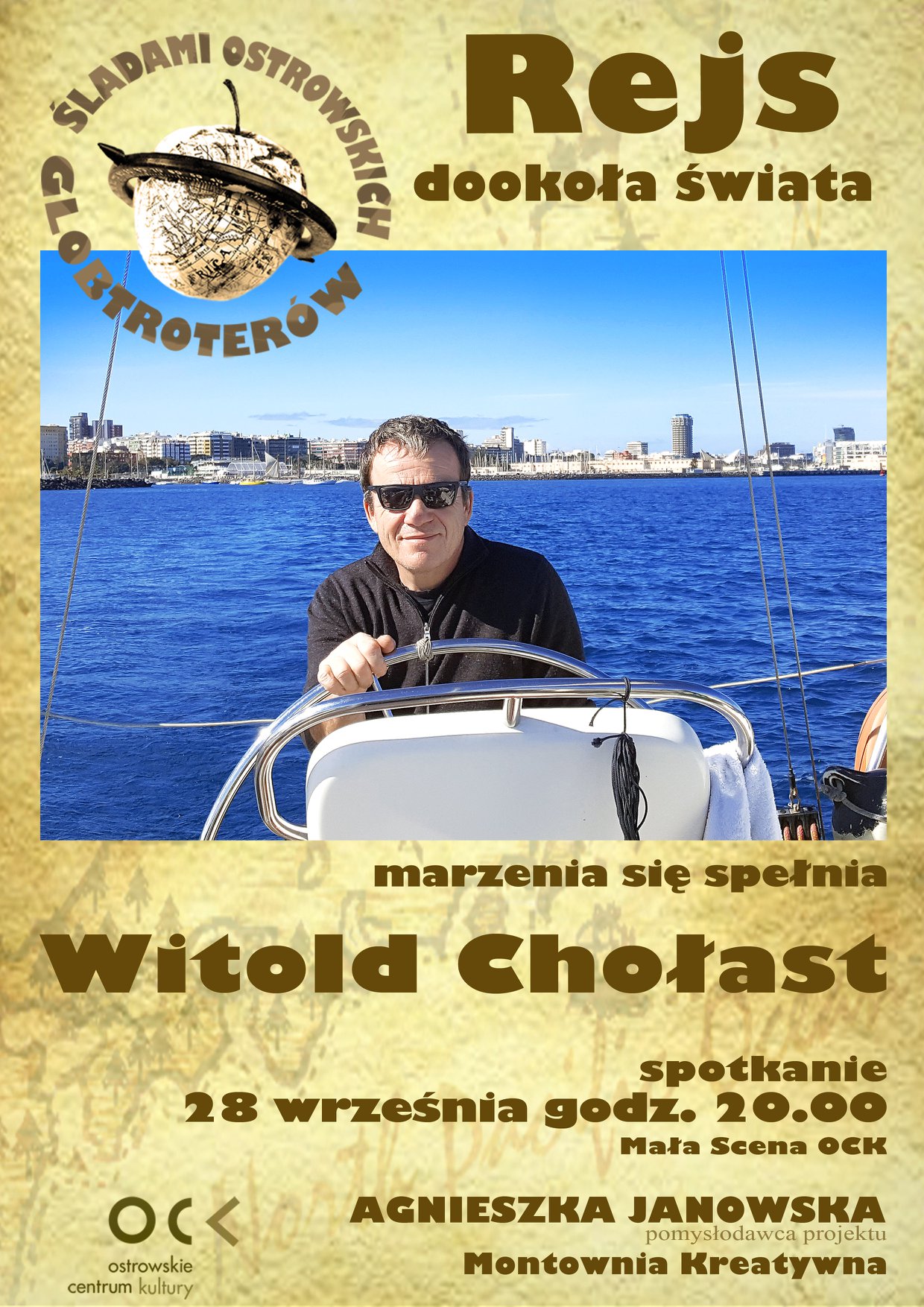 Plakat - Montownia kreatywna. Witold Chołast