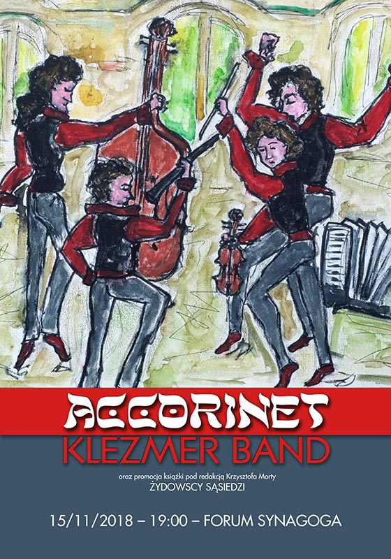 Afisz Accorinet Klezmer Band