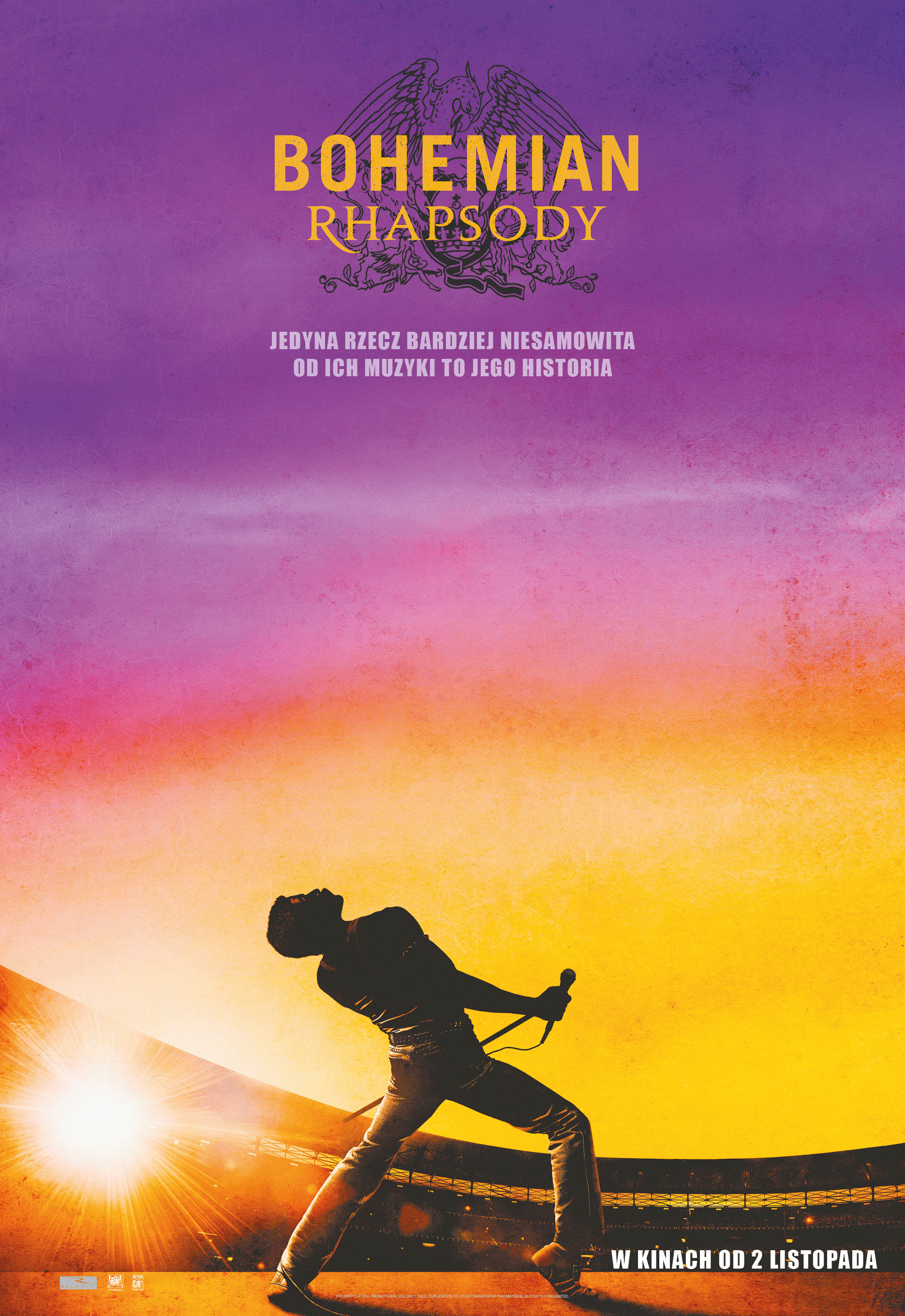 Plakat filmu Bohemian Rhapsody