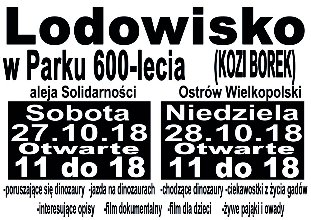Plakat DINO EXPO & SHOW