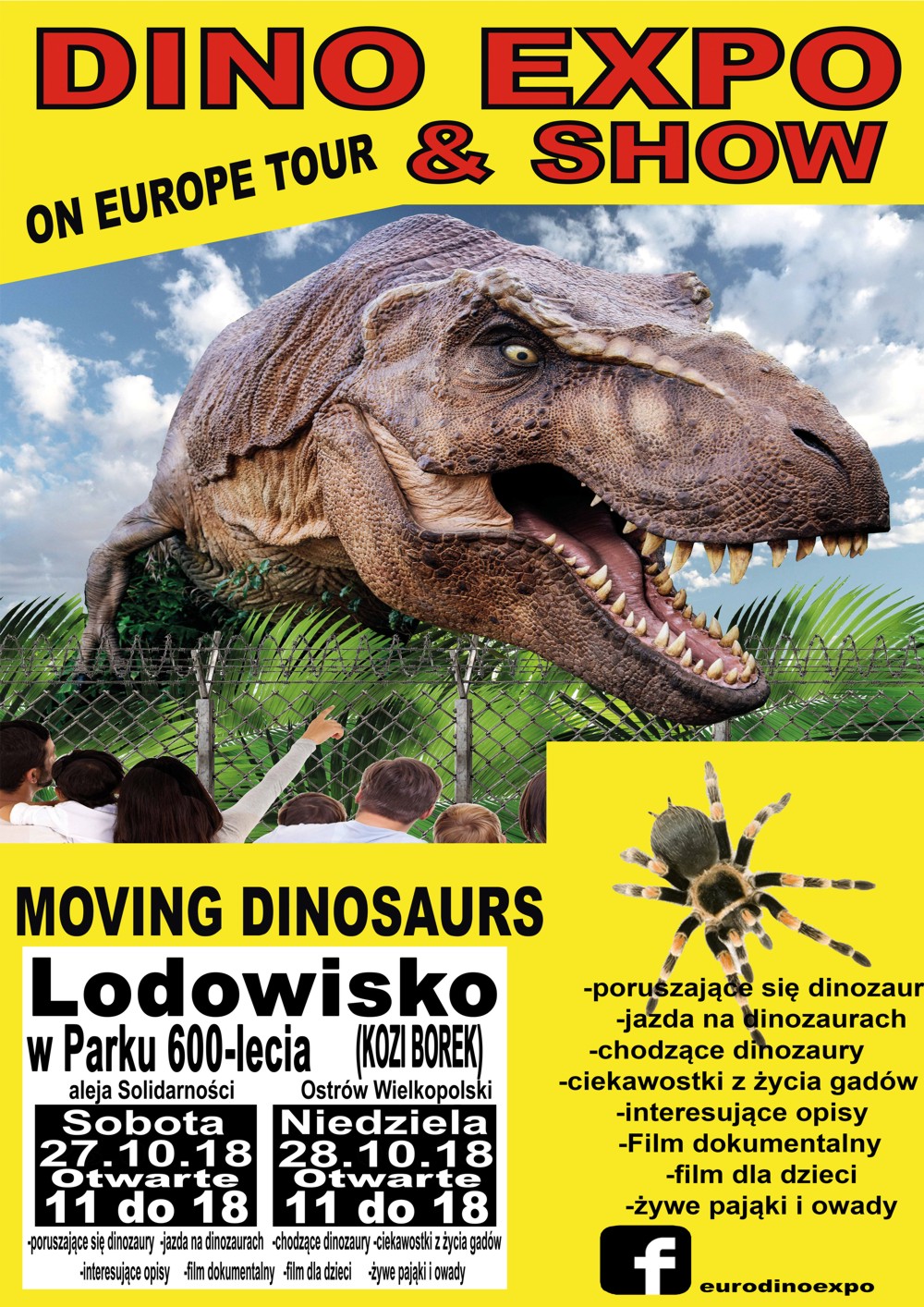 Plakat DINO EXPO & SHOW