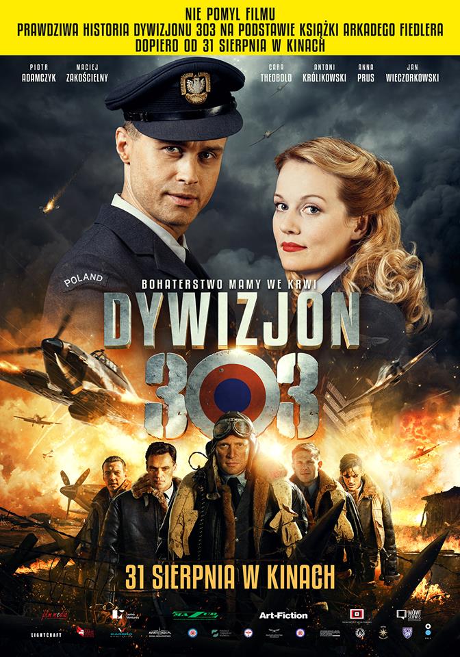Plakat filmu "Dywizjon 303"