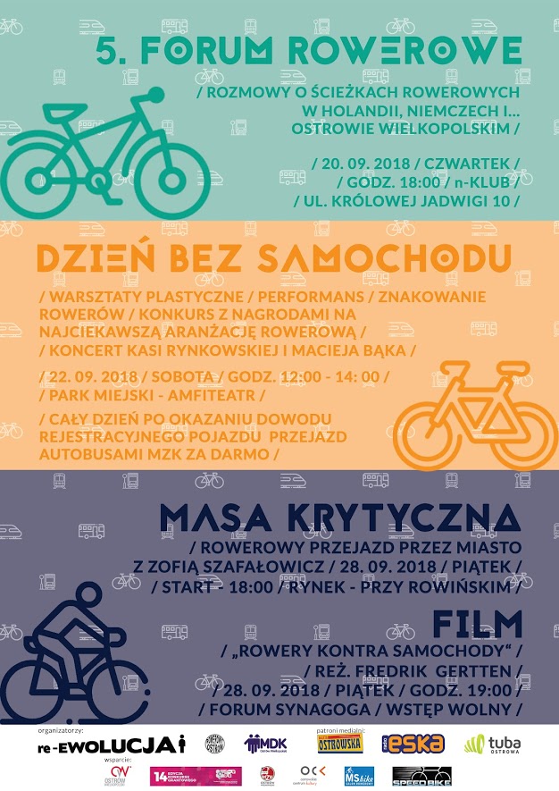 Plakat - Dzień bez samochodu