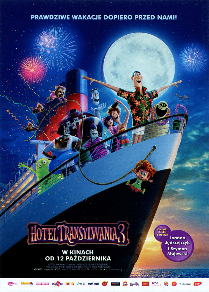 Plakat filmu Hotel Transylwania 3