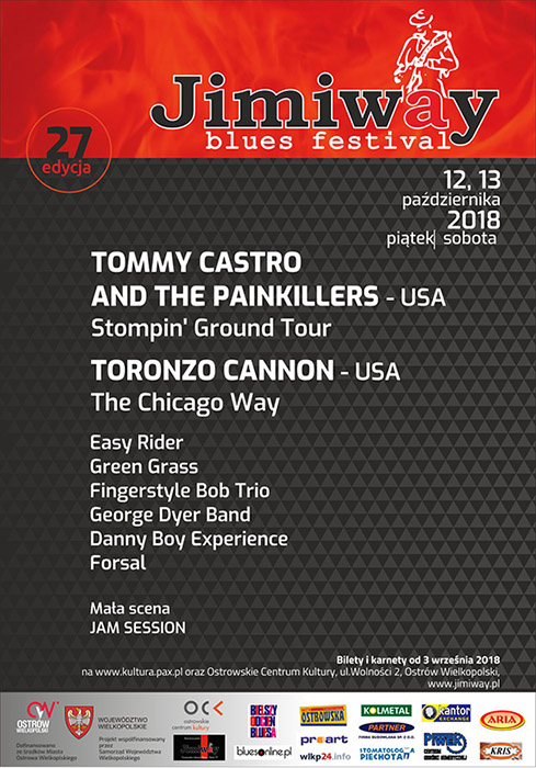 Plakat Jimiway Blues Festival