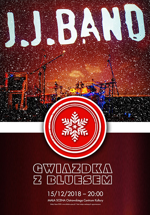 Plakat Gwiazdka z bluesem J.J.BAND