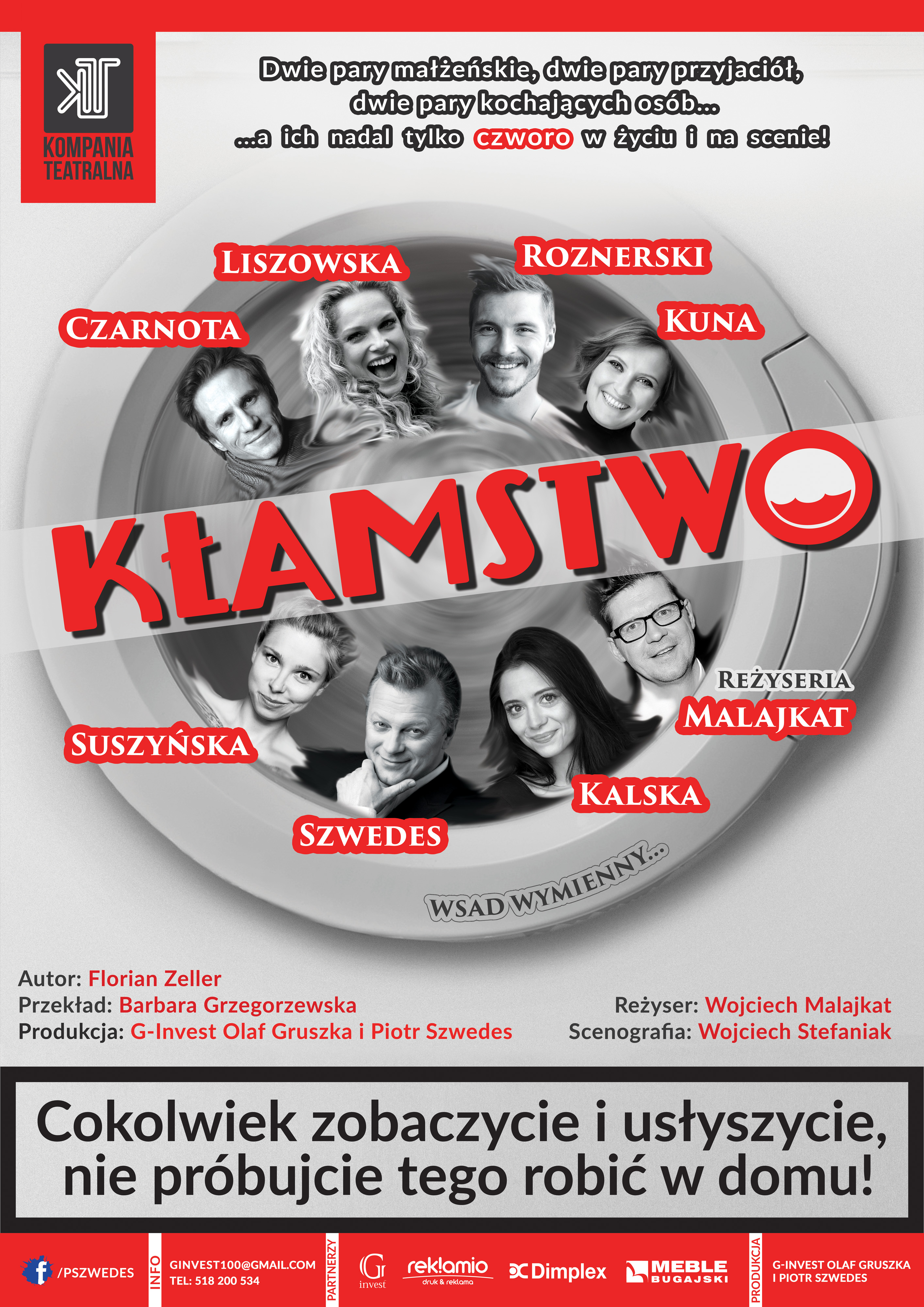 Plakat Kłamstwa