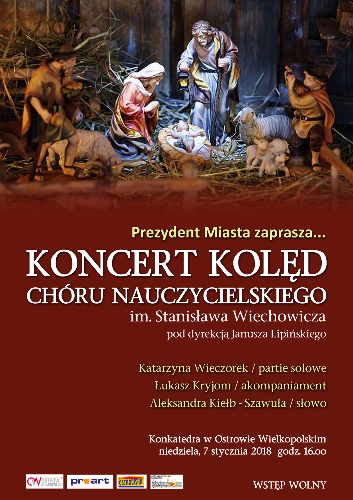 Afisz koncert kolęd
