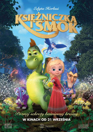 Plakat filmu Księżniczka i smok