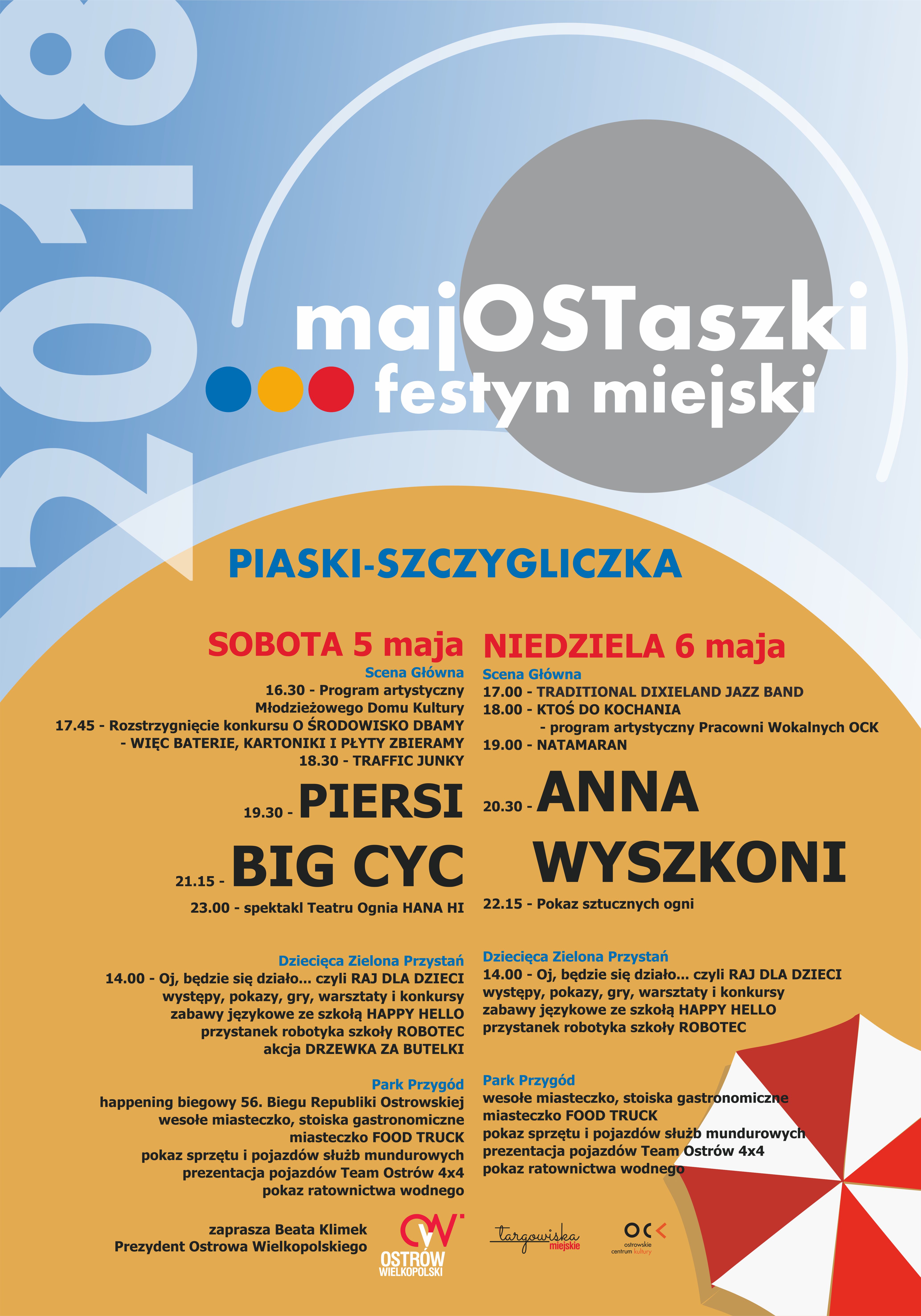 afisz majOSTaszki 2018
