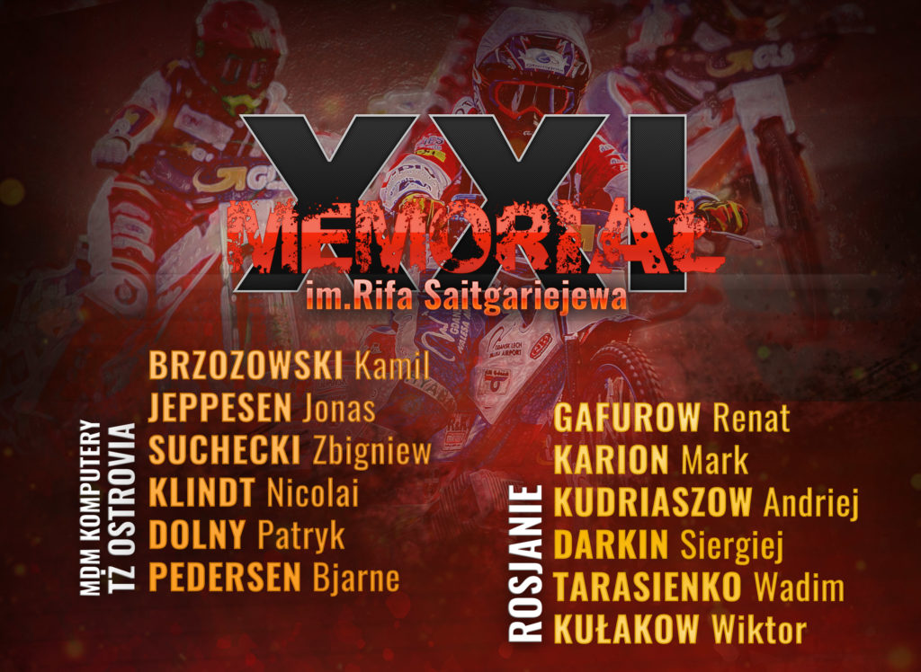 Baner Memoriał Rifa Saitgariejewa Baner Memoriał Rifa Saitgariejewa