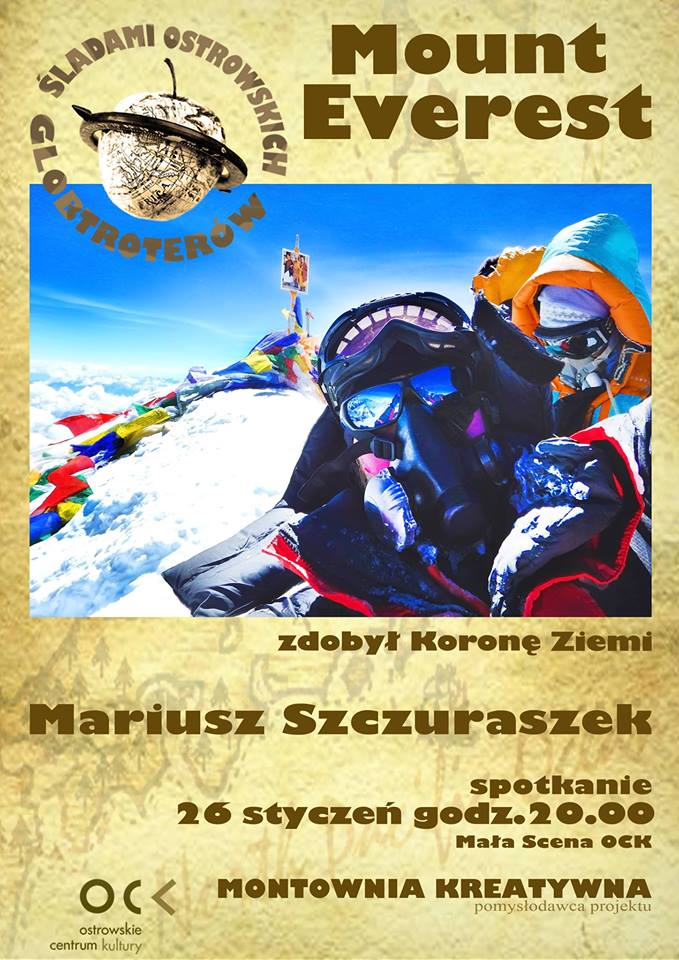 Plakat Montownia Kreatywna. Mariusz Szczuraszek