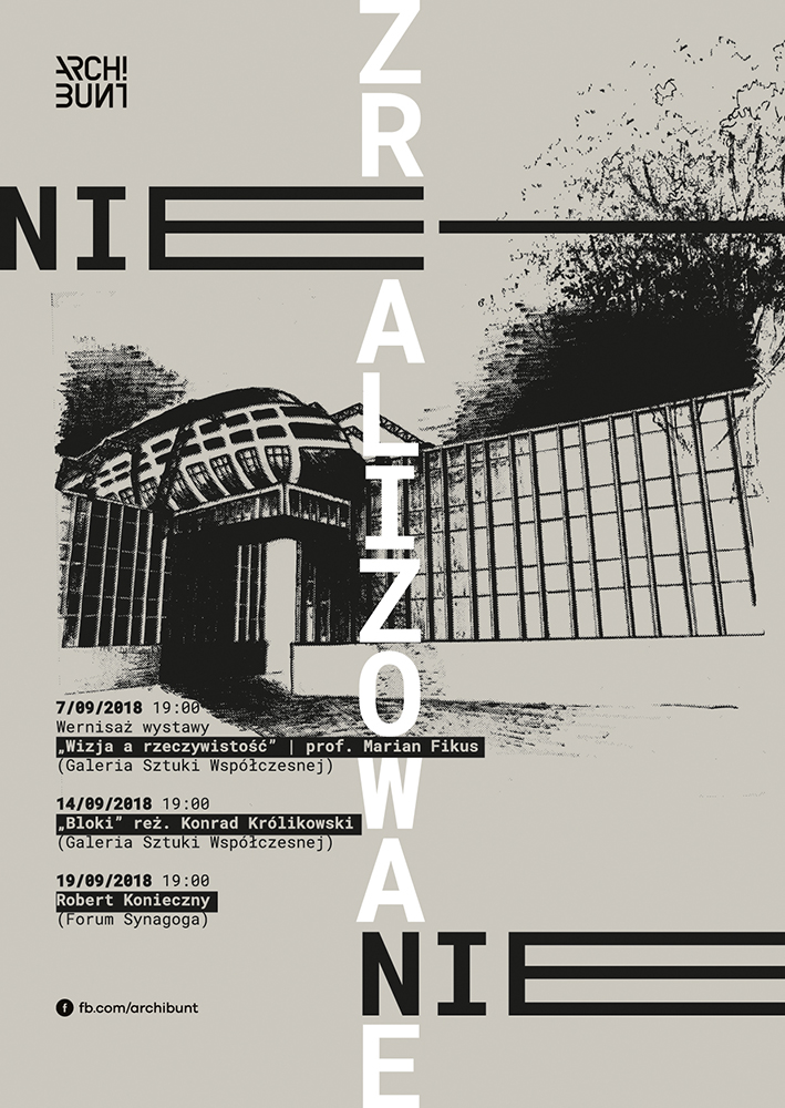 Zaproszenie - wystawa NIE—ZREALIZOWANE