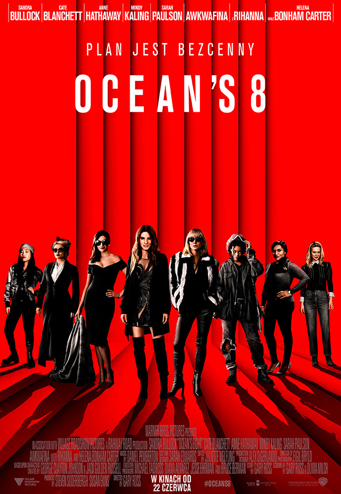 Plakat filmu Ocean's 8 