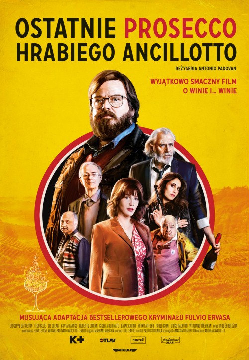 Plakat filmu Ostatnie prosecco hrabiego Ancillotto 