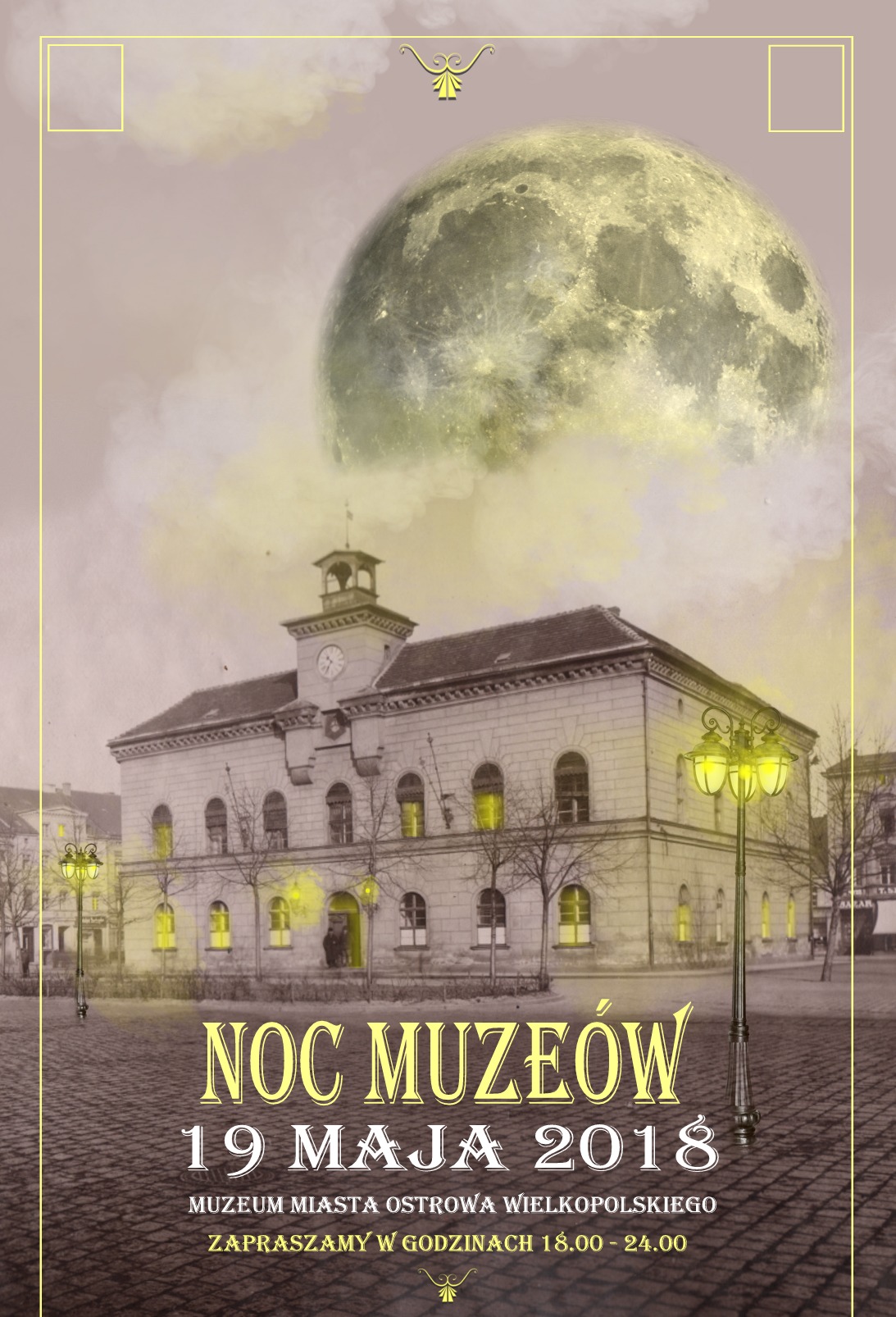 Plakat Noc Muzeów