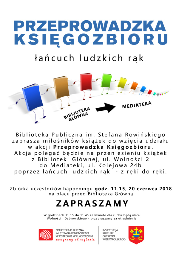 baner - Przeprowadzka księgozbioru