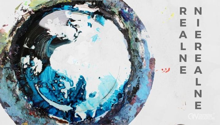 Baner wystawa Realne nierealne Baner wystawa Realne nierealne