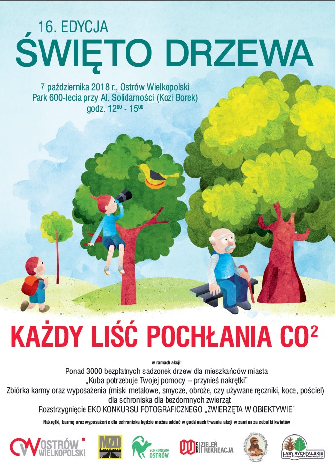 Plakat Święto Drzewa