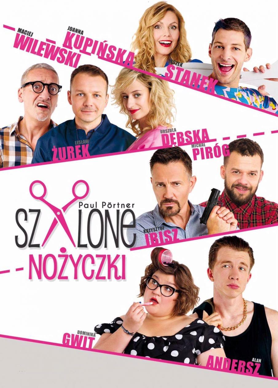 Plakat Szalone nożyczki Plakt Szalone nożyczki