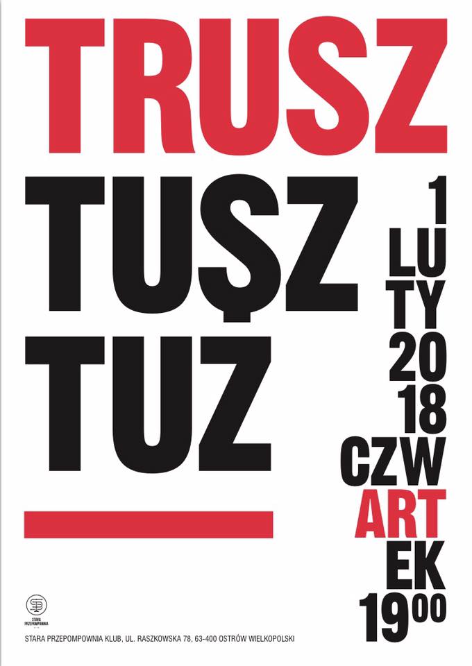 baner Wystawa TRUSZ TUSZ TUŻ Baner Wystawa TRUSZ TUSZ TUŻ