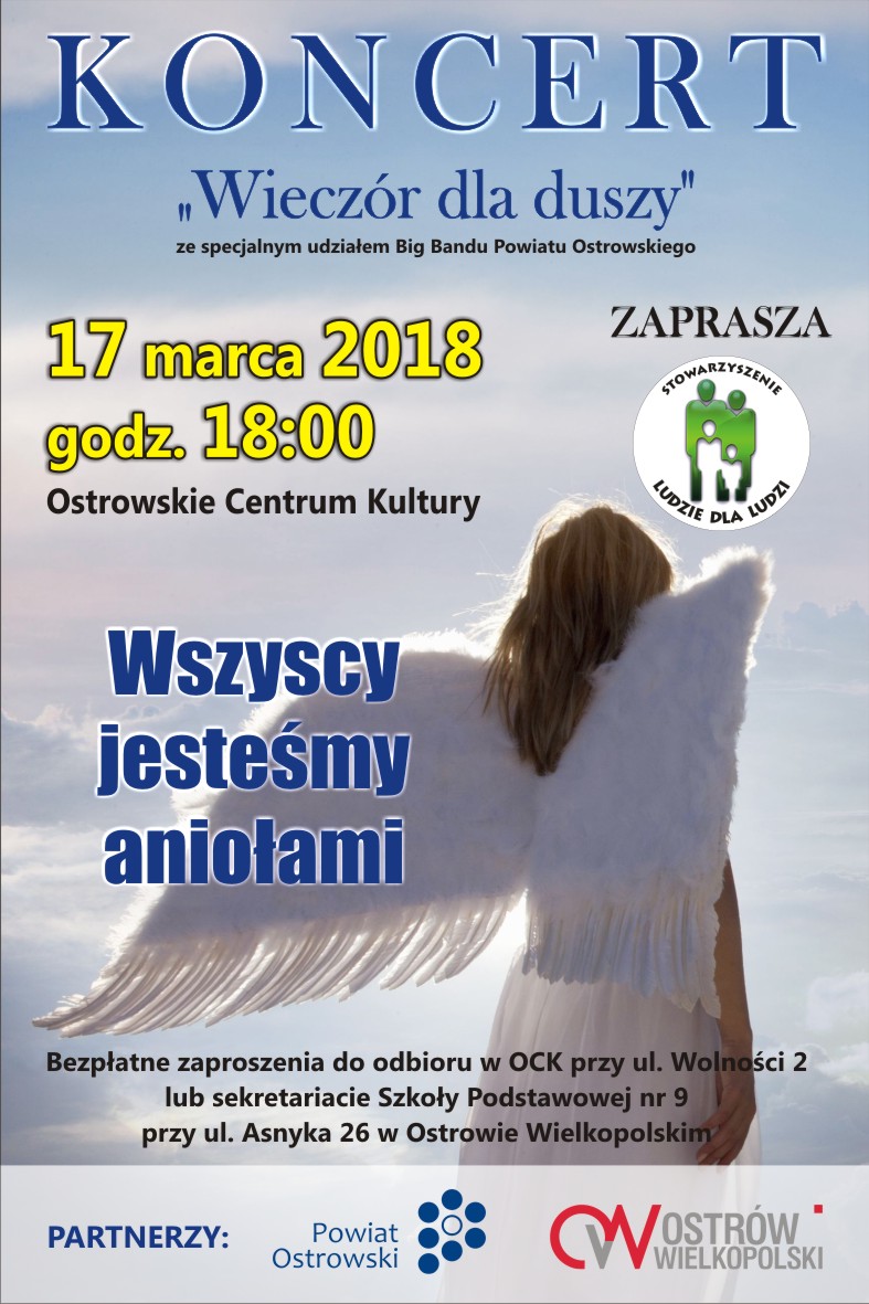 Plakat Wszyscy jesteśmy aniołami